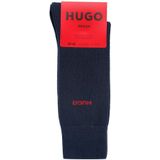 HUGO - Huissokken - Zwart - Katoenmix - Standaardlengte
