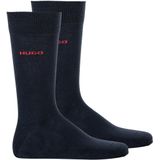 HUGO - Huissokken - Zwart - Katoenmix - Standaardlengte