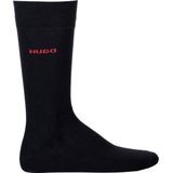 HUGO - Huissokken - Zwart - Katoenrijke Garens - Standaardlengte