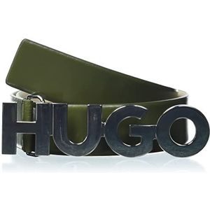 HUGO Zula Belt 3,5cm-ZL Ceinture, Dark Green303, 55 Femme