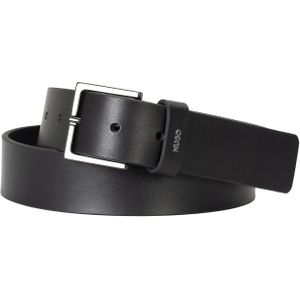Hugo Giove Riem Leer 100 cm zwart