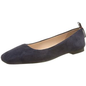 HUGO lola dames ballerina's plat, donkerblauw 401