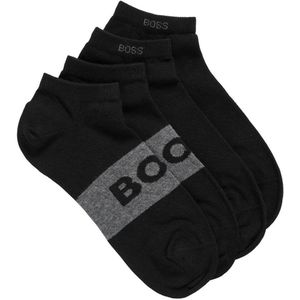 BOSS - Ankle Socks - Enkelsokken - Zwart - Katoen - 2-Pack