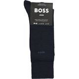 BOSS - John - Herensokken - Donkerblauw - Wolmengsel met Katoen