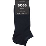 BOSS - Ankle Socks - Enkelsokken - Donkerblauw - Katoen - 2-Pack