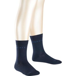 ESPRIT - 19041 - Sokken - Blauw - Biologisch Katoen, Set van 2 Paar