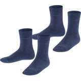 ESPRIT - Voetballogo - 2 Stuks - Uniseks - Katoen - Zwart Grijs Blauw