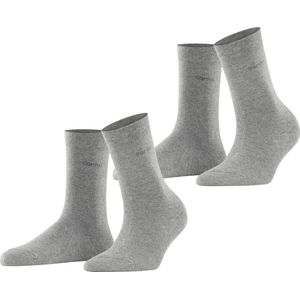 ESPRIT - Basic Easy - Damessokken - Effen - Biologisch Katoen - 2-Pack