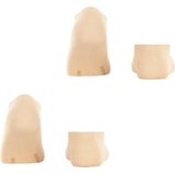 Esprit Uni 2-Pack duurzaam organisch katoen multipack sneakersokken dames beige