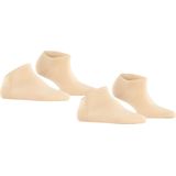 Esprit Uni 2-Pack duurzaam organisch katoen multipack sneakersokken dames beige