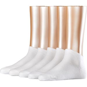 Esprit - Sneakersokken - Zwart - Biologisch Katoen - 5 Paar