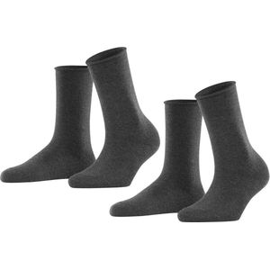 ESPRIT - Basic Pure - Damessokken - Effen - Biologisch Katoen - 2-Pack