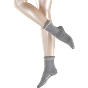 Esprit - Cozy Huissokken - Grijs - Wol - Antislip Noppen