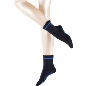 ESPRIT Cozy Inside Sokken voor dames, wol, zwart, grijs, meer kleuren, warm, ademend, noppen van siliconen op de zool voor een betere hechting, 1 paar, donkerblauw 6375, 35/38 EU