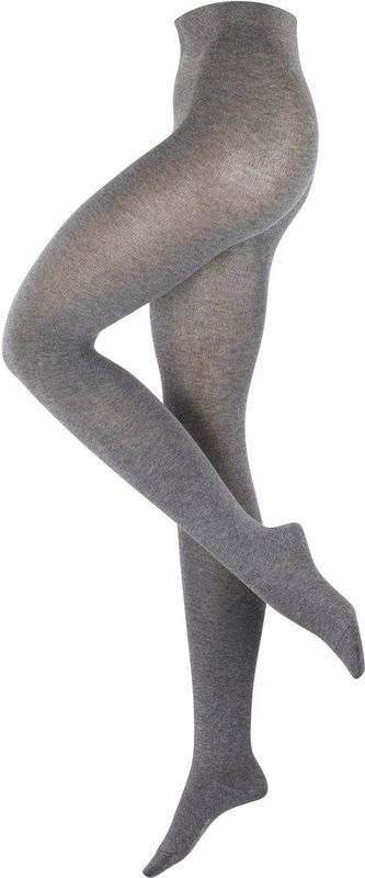 ESPRIT - Panty - Grijs Light Grey Melange - 1 Paar - Ondoorzichtig en Warm