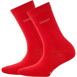 ESPRIT - Uni 2-Pack - Damessokken - Effen - Biologisch Katoen