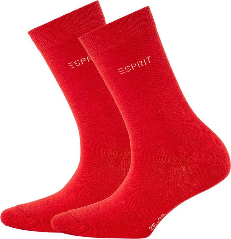 ESPRIT - Uni 2-Pack - Sokken - Roze - Katoen - 2 Paar