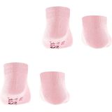 Esprit - Foot Logo 2-Pack - Sneakersokken - Roze - Organisch Katoen