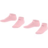 Esprit - Foot Logo 2-Pack - Sneakersokken - Roze - Organisch Katoen