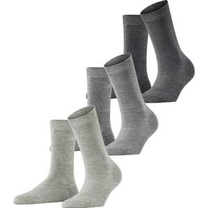 Esprit - Solid Mix 3 Pack - Dames Sokken - Veelkleurig - Ademend - Eco-vriendelijk