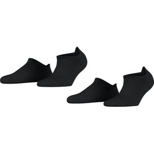 Esprit - Active Basic - Sneakersokken - Zwart - 2-Pack van Biologisch Katoen