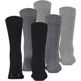 Esprit - Solid Mix - Heren Sokken - Veelkleurig - 3 Pack - Ademend - Eco-vriendelijk - Organisch Katoen