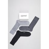 Esprit - Solid Mix - Heren Sokken - Veelkleurig - 3 Pack - Ademend - Eco-vriendelijk - Organisch Katoen
