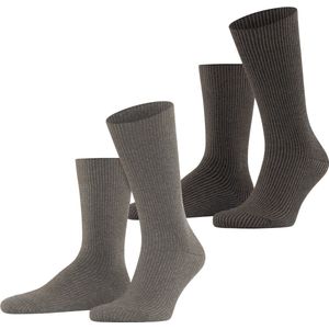 Esprit - Vertical Stripe - Huissokken - Veelkleurig - 2-Pack - Organisch Katoen