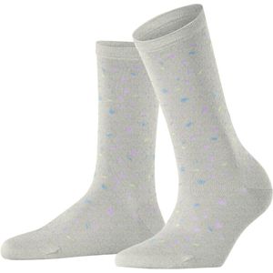 ESPRIT - Terrazzo Sock W - Sokken - Grijs Storm Grey - 1 paar
