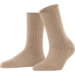 ESPRIT - Hygge W So - Dames Sokken - Bruin Camel - 1 Paar
