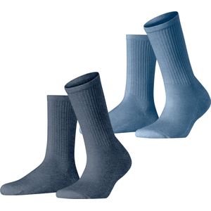 ESPRIT - Basic Tennis - Damessokken - Meerkleurig - 2-Pack