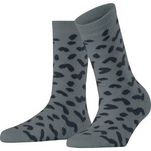 ESPRIT - Cozy Memphis W - Dames Sokken - Grijs Light Grey Melange - 1 Paar