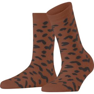 ESPRIT - Cozy Memphis W - Dames Sokken - Bruin Rosewood - 1 Paar