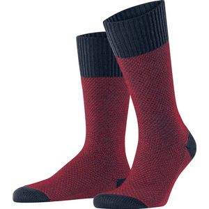 ESPRIT - Cozy Piqué Boot - Sokken - Blauw - 1 paar