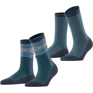 ESPRIT - Scandi Multipack - Sokken - Paars Plum - 2 paar