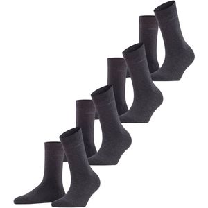 Esprit - Solid 4-Pack - Sokken - Grijs - Huidvriendelijk Biologisch Katoen
