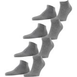 Esprit - Effen Sneakersok - Zwart - Biologisch Katoen - 2 Stuks