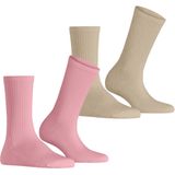 Esprit - Basic Tennis - Sportsokken - Veelkleurig - 2-Pack van Biologisch Katoen