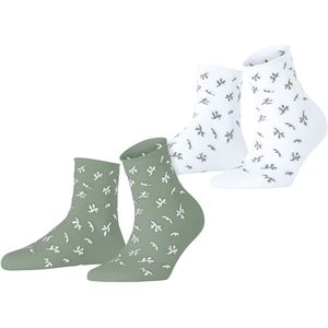 Esprit - Twig 2-Pack - Gedessineerd - Veelkleurig - Biologisch Katoen