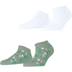 Esprit - Spring Flowers - Sneakersokken - Veelkleurig - Katoen - 2-Pack