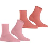 ESPRIT - Enkelsokken - Zwart - Biologisch Katoen - Verpakking van 2