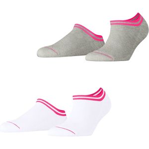 ESPRIT - Korte Sokken - Veelkleurig - Katoen - 2 Paar