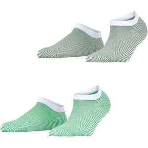 Esprit - Allover Stripe - Sneakersokken - Veelkleurig - 2-Pack - Katoen