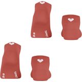 ESPRIT Irisée Multipack - Chaussettes Basses - Rouge Rust Red - Katoen - 2 Pairs