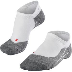 FALKE RU4 Invisible Hardloopsokken anti blaren, gemiddelde padding katoen sportsokken heren wit - Maat 39-41