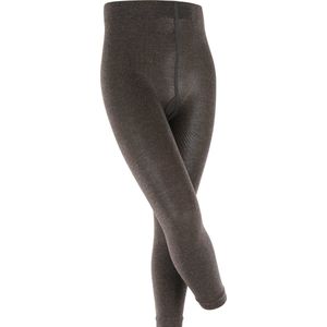 FALKE - Active Warm Legging - Grijs Anthracite Melange - Wol - 1 Paar