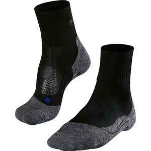 FALKE - - TK2 kurze kühle Männer - Schwarz/Schwarz/Weiß