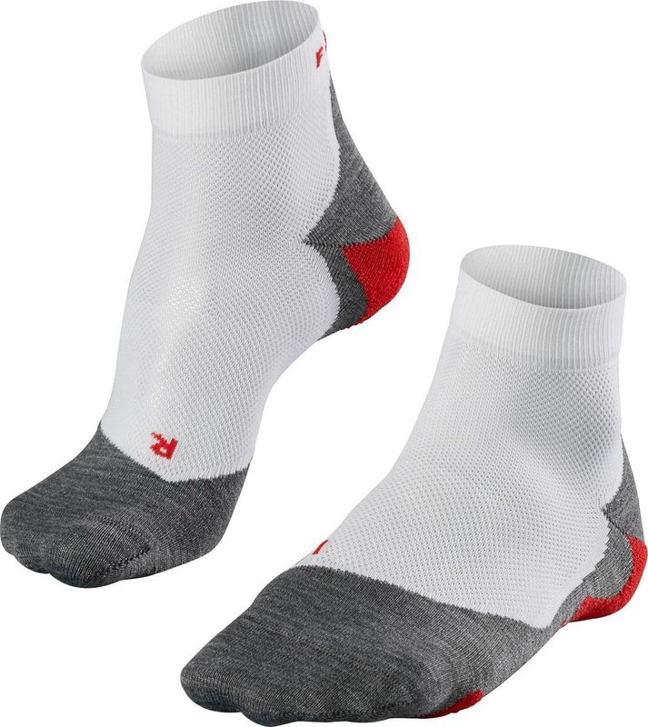 FALKE RU5 - Hardloopsokken - Wit - Ultralichte Padding - Anti Blaren
