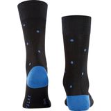 Falke - Paksokken - Stippen - Zwart - Katoen