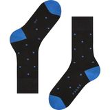 Falke - Paksokken - Stippen - Zwart - Katoen